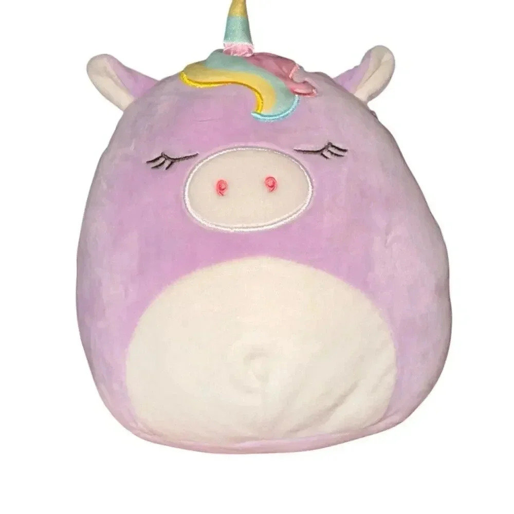 Squishmallow Sylvia The Purple Unicorn Toy Collectible 8‎ in.